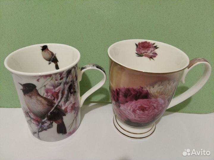 Чашка Бокал Кружка чайная bohemia фарфор новые