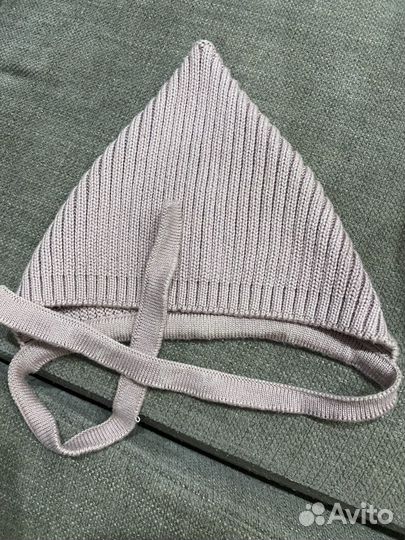 Шапочка чепчик для девочки