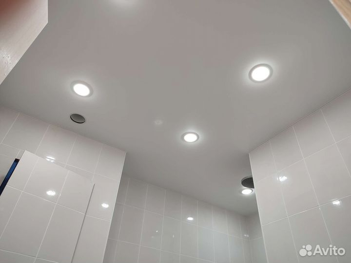 Потолки. Натяжные. Армстронг. Грильято