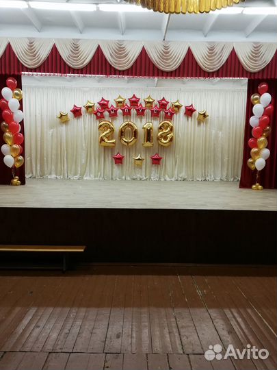 Украшение шарами