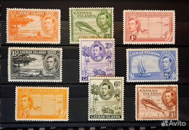 Колонии Британии Фиджи Флора Фауна Рыбы