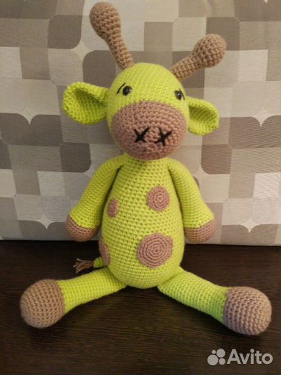 Жирафы вязанные