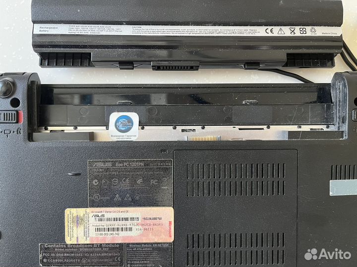 Asus eee pc 1201pn ssd