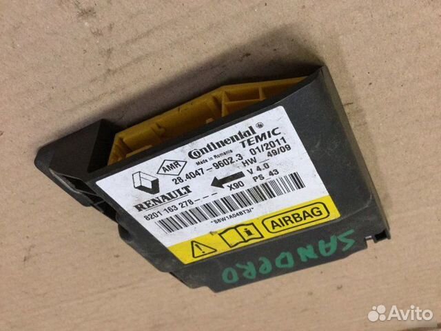 Блок управления AIR BAG Renault Sandero 2009-2014