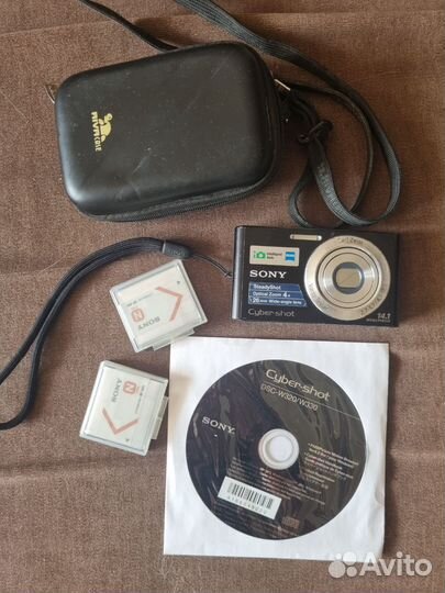 Компактный фотоаппарат sony cyber shot