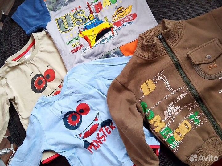 Вещи пакетом 104-116 на мальчика
