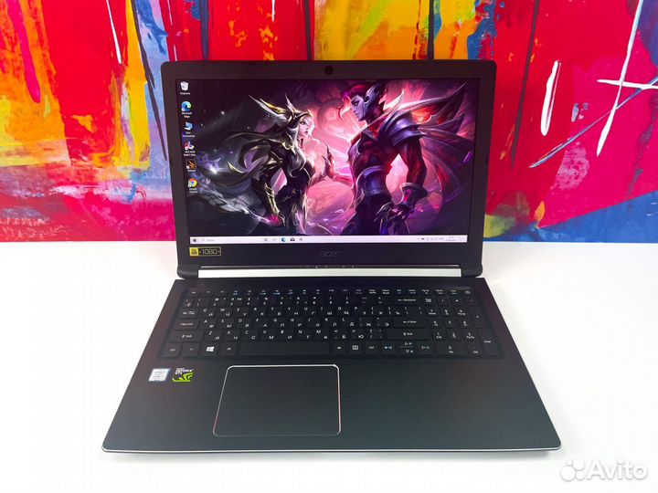 Игровой ноутбук Acer на i7 / GeForce GTX 1050