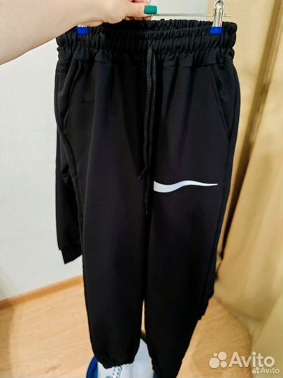 Спортивный костюм женский новый чёрный 42-48