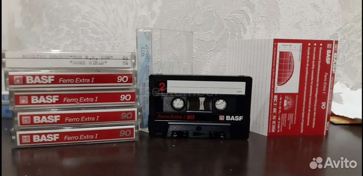 Аудиокассета basf fe l 90
