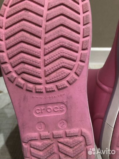 Сапоги Crocs j2