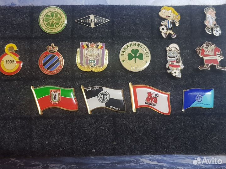 Значки футбольных клубов Европы