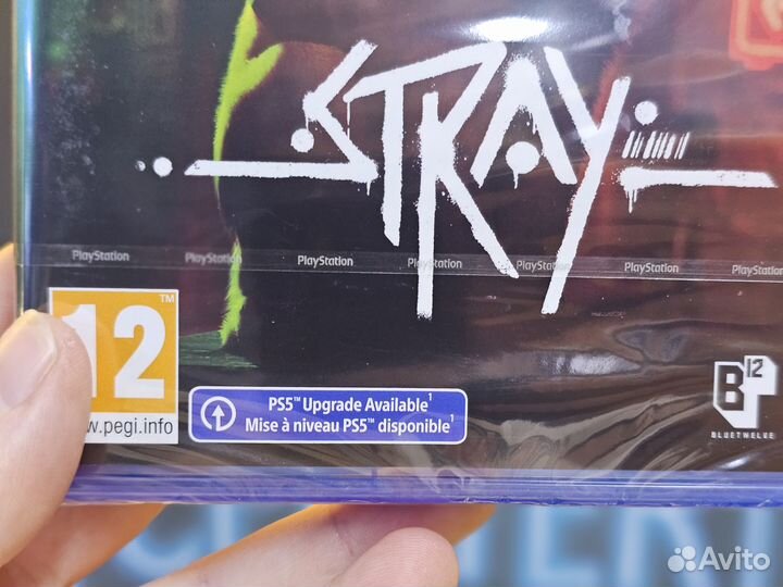 Новый диск ps4 ps5 Stray, русская версия