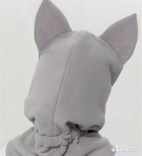 Шапка шлем для девочки