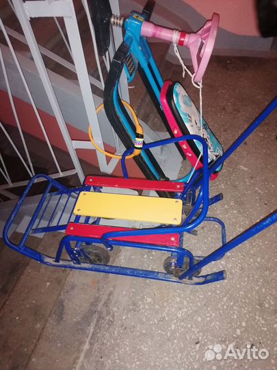 Детский снегокат