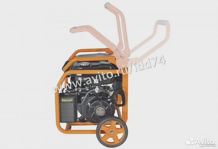 Генератор бензиновый Carver PPG-3900AM 2x16А/220В