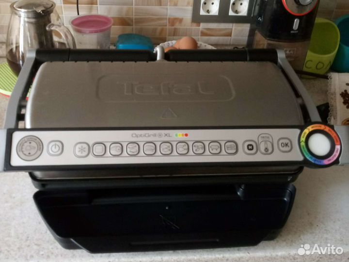 Электрогриль tefal optigrill xl