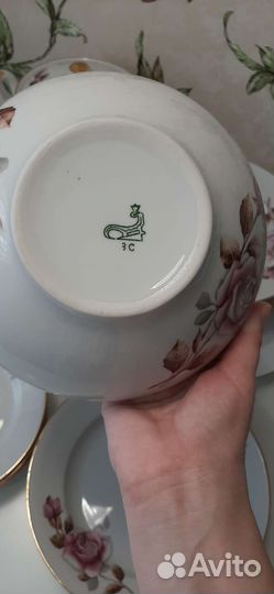 Сервиз столовой фарфор