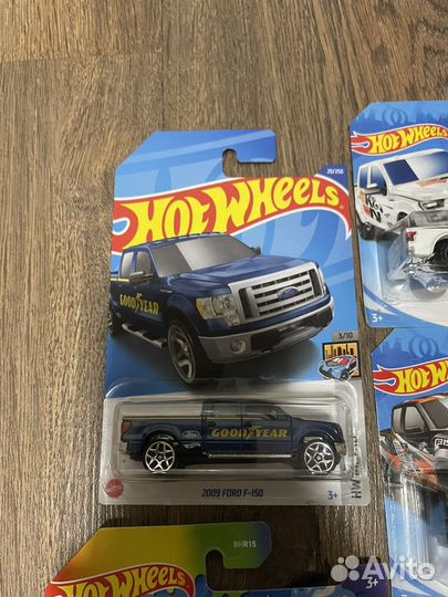 Hot Wheels Ford F-150 / Raptor сет 9 шт