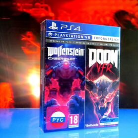 Doom VFR AND wolfenstein cyberpilot - VR PAC PS4