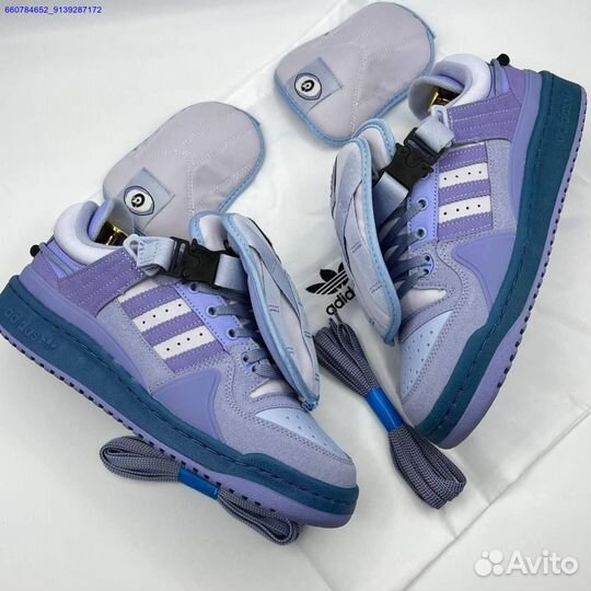 Кроссовки Adidas Bad Bunny Forum Low (Арт.61972)