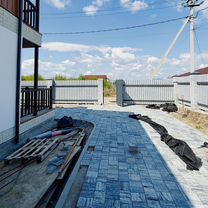Укладка тротуарной плитки под ключ, Новороссийск