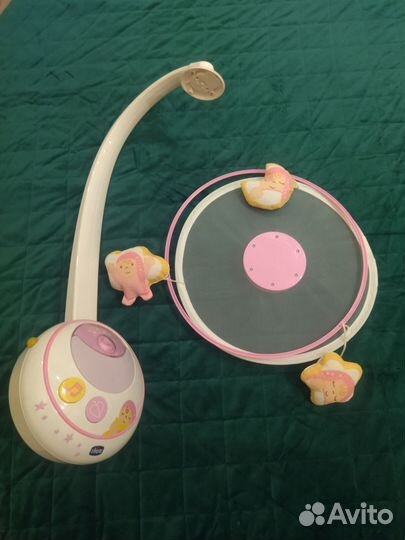 Мобиль Chicco на кроватку с проектором