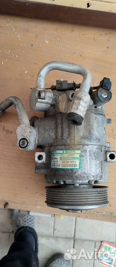 Компрессор кондиционера volkswagen polo