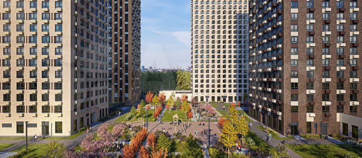 Квартира-студия, 23,6 м², 31/33 эт.