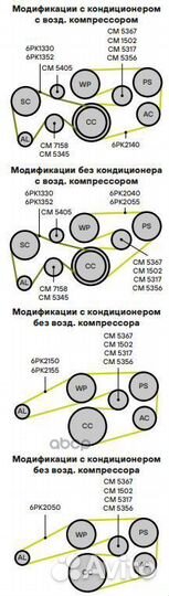 Ролик привод. ремня для а/м Mercedes C (W202)