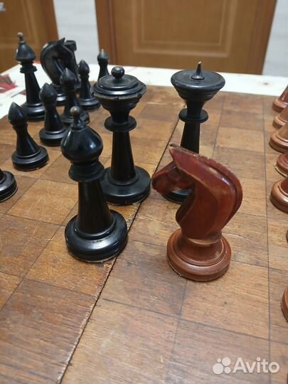 Шахматы деревянные СССР.Бронь