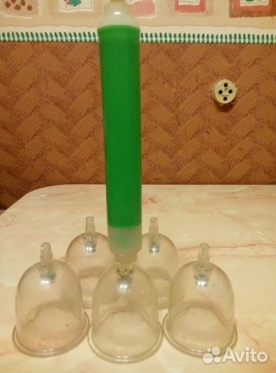 Набор вакуумных банок для массажа