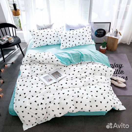 Постельное белье сатин евро турция новое