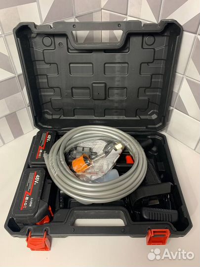 Автомойка высокого давления аккумуляторная