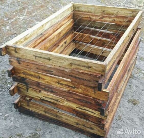 Магазины, улья, рамки пустые