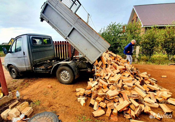 Дрова в укладку