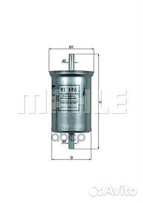 Фильтр топливный knecht KL146 Mahle/Knecht