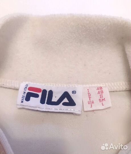 Кофта флисовая женская Fila, оригинал, р-р 48