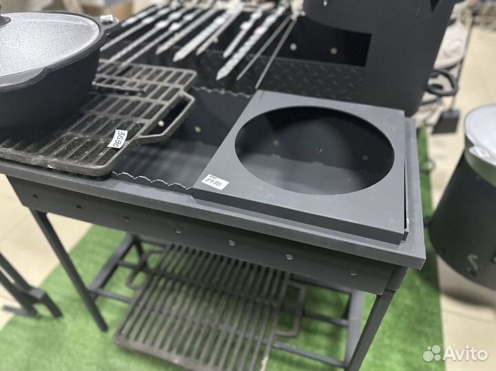 Мангал барбекю коптильня
