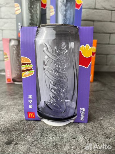 Стакан стеклянный McDonald's Coca cola