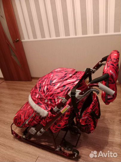 Санки коляска ника 7- 8s