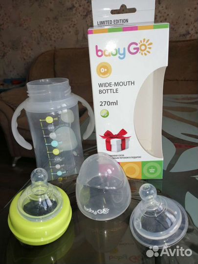 Бутылочка для кормления baby Go