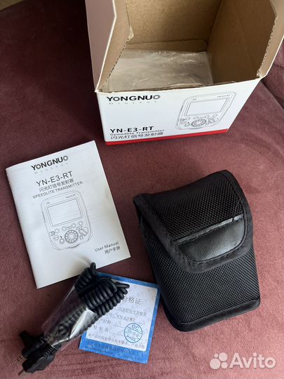 Радиосинхронизатор Yongnuo YN-E3-RT, передатчик