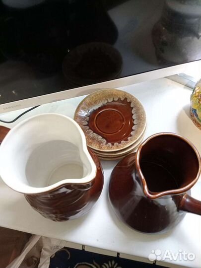 Кофейник,молочник,блюдца СССР