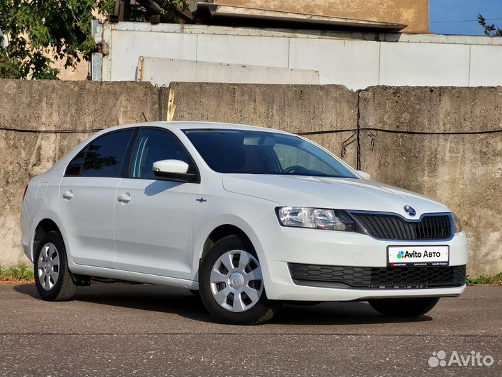 Skoda Rapid 1.6 МТ, 2019, 133 000 км
