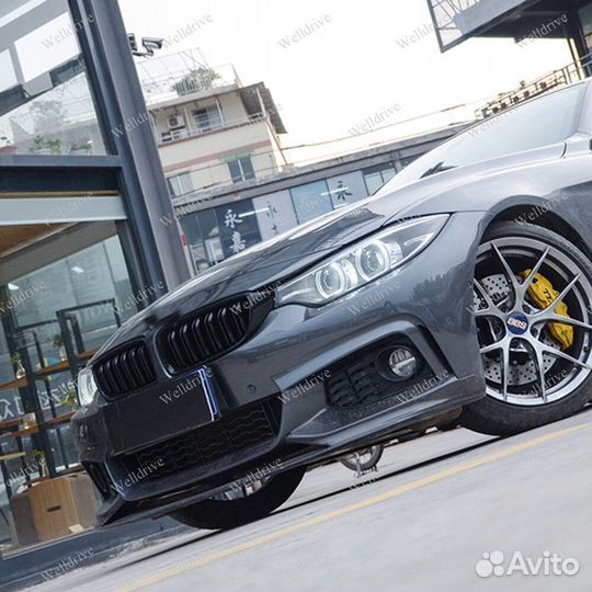 Решетки радиатора BMW 4 F32 F36 двойные глянец