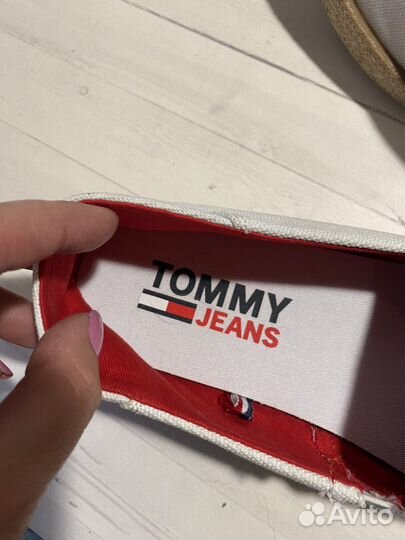 Эспадрильи tommy hilfiger