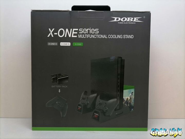 Подставка охлаждения Xbox One/S/X + док станция