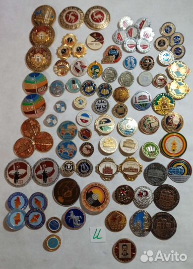 Значки СССР. (и, м, а, л, н)