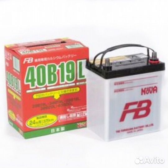 Мото аккумулятор FB super nova 40B19L обр. пол. 38