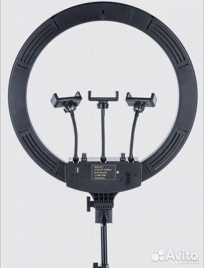 Селфи кольцо 45 см + штатив 2,1м RGB LED MJ18